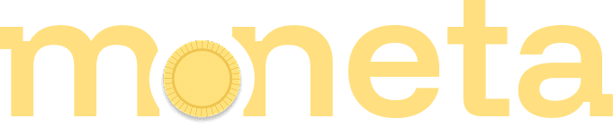 Moneta gold wordmark